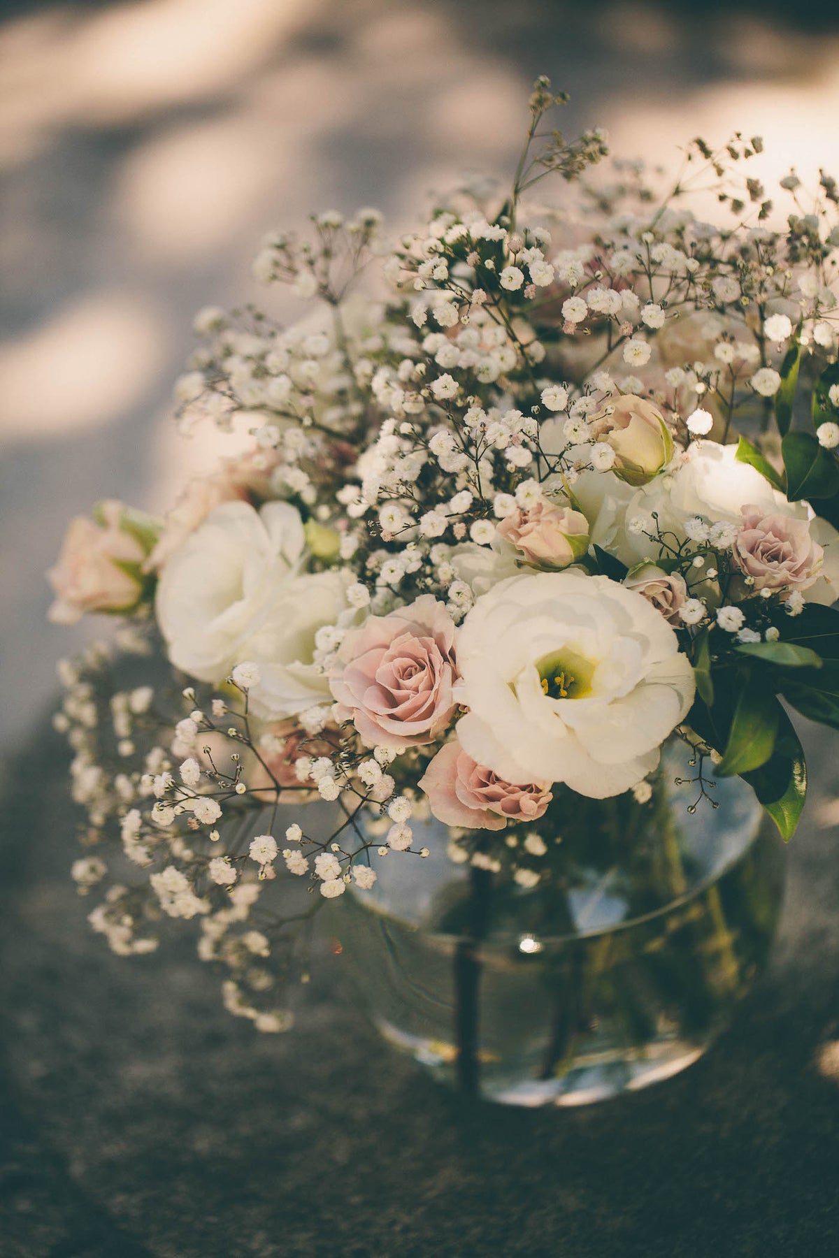 PINK-WHITE-FLOWER-GLASS-VASE
